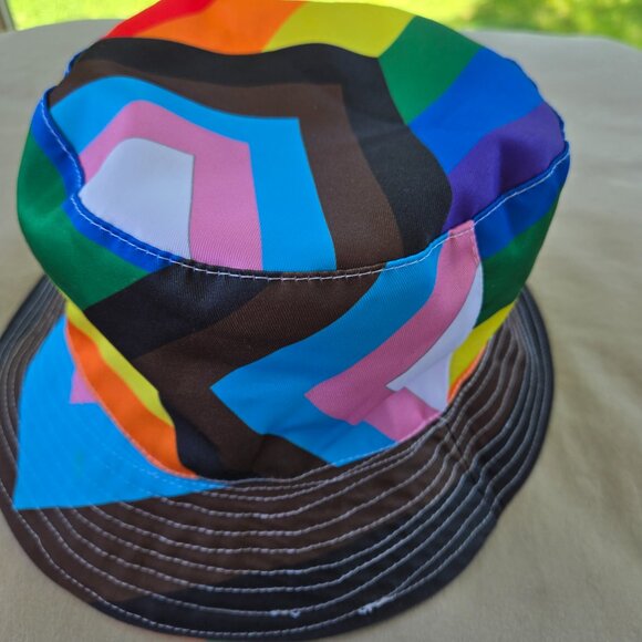 Pride Bucket Hat Rainbow LGBTQIA - Picture 5 of 7